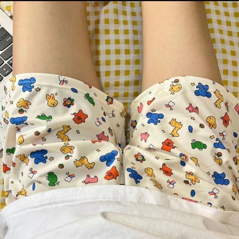 蜡笔小新短裤宽松睡裤卡通图案大裤衩可爱女夏季可外穿日系居家裤