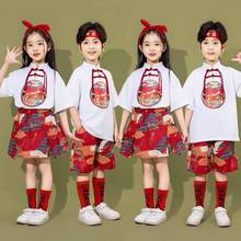 六一儿童表演服国风啦啦队国潮汉服套装合唱班服幼儿园舞蹈演出服