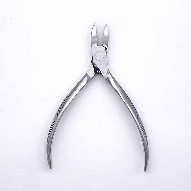 全不锈钢甲沟钳内置弹簧鹰嘴钳指甲剪制定logo修脚钳指甲钳美甲钳