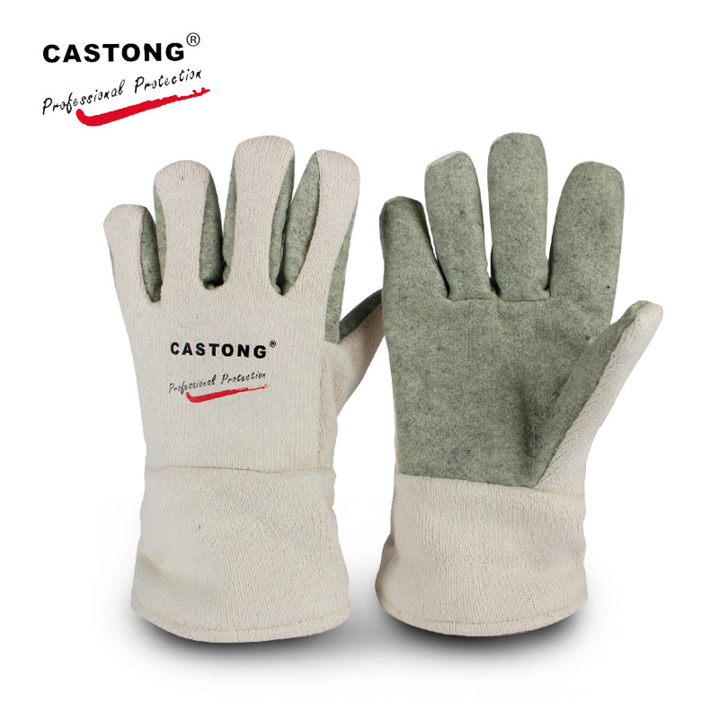 Castong/Castston 500 Degrees Economical Heat-Resistant Gloves Geii15-34 Flexible Type High Temperature Gloves