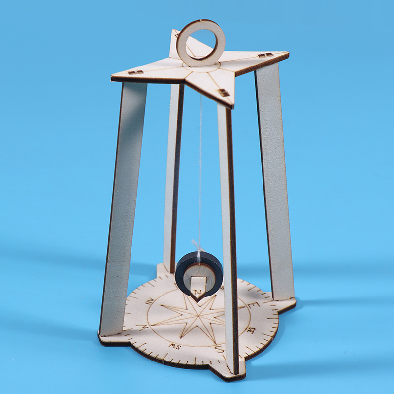 diy科技小制作古代四大发明手工益智拼装玩具指南针实验科普材料