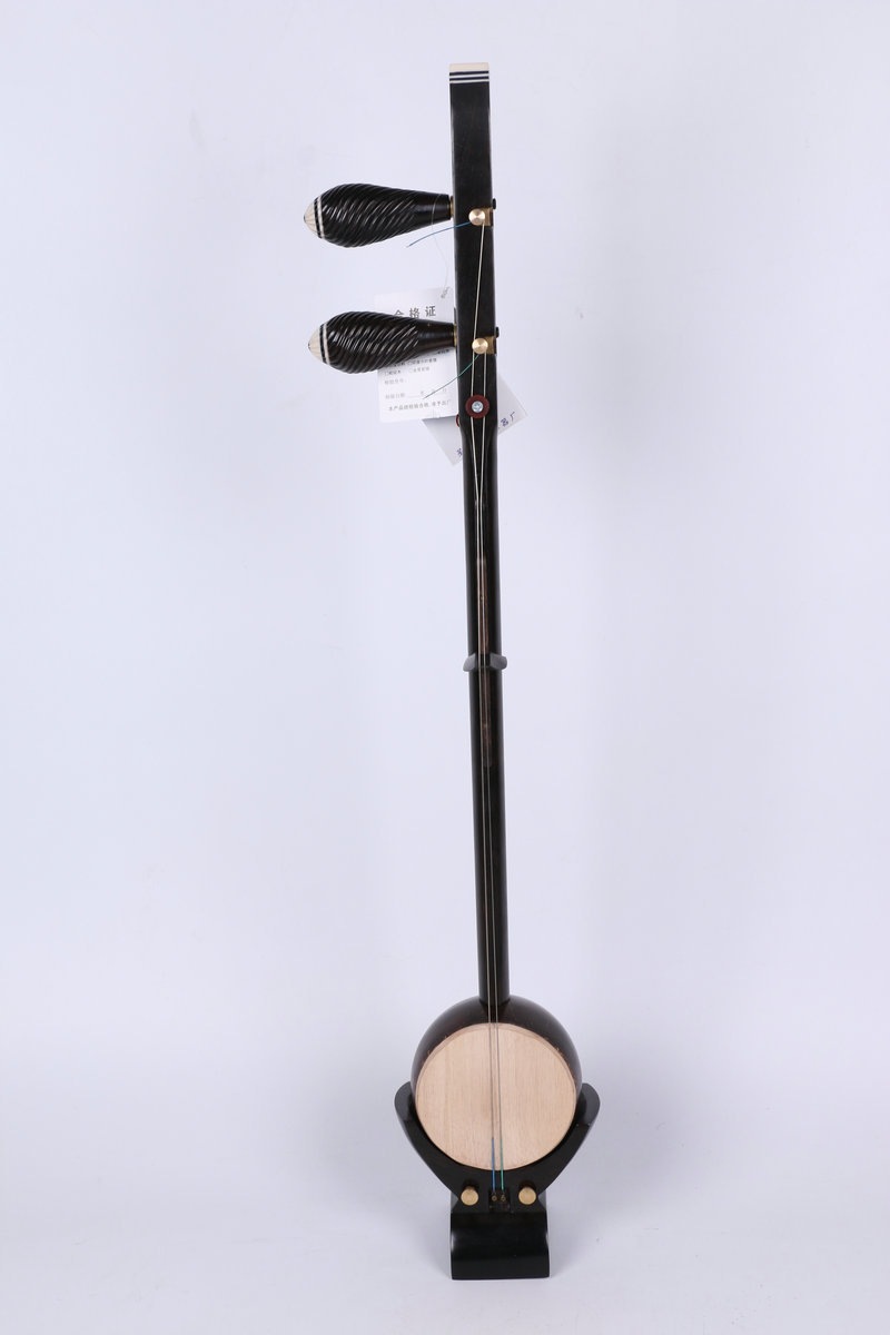 黑檀平头龙头如意头板胡 中音高音板胡乐器 古典民族乐器厂家直销