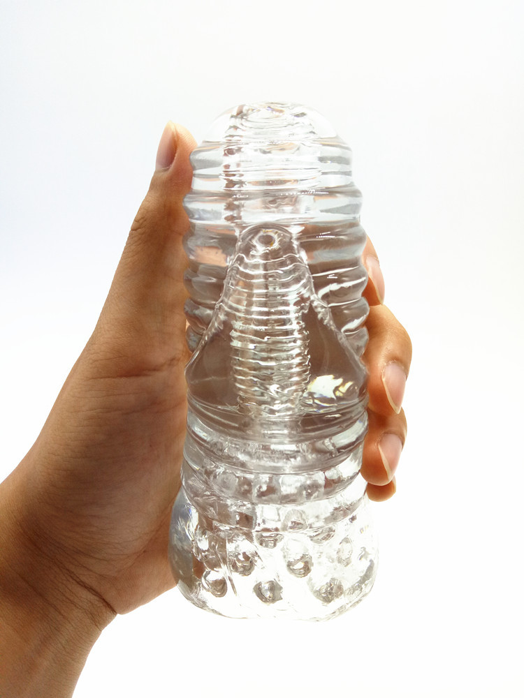 男用透明飞机杯口交男性自慰器阴茎训练器成人用品情趣用品便携带-阿