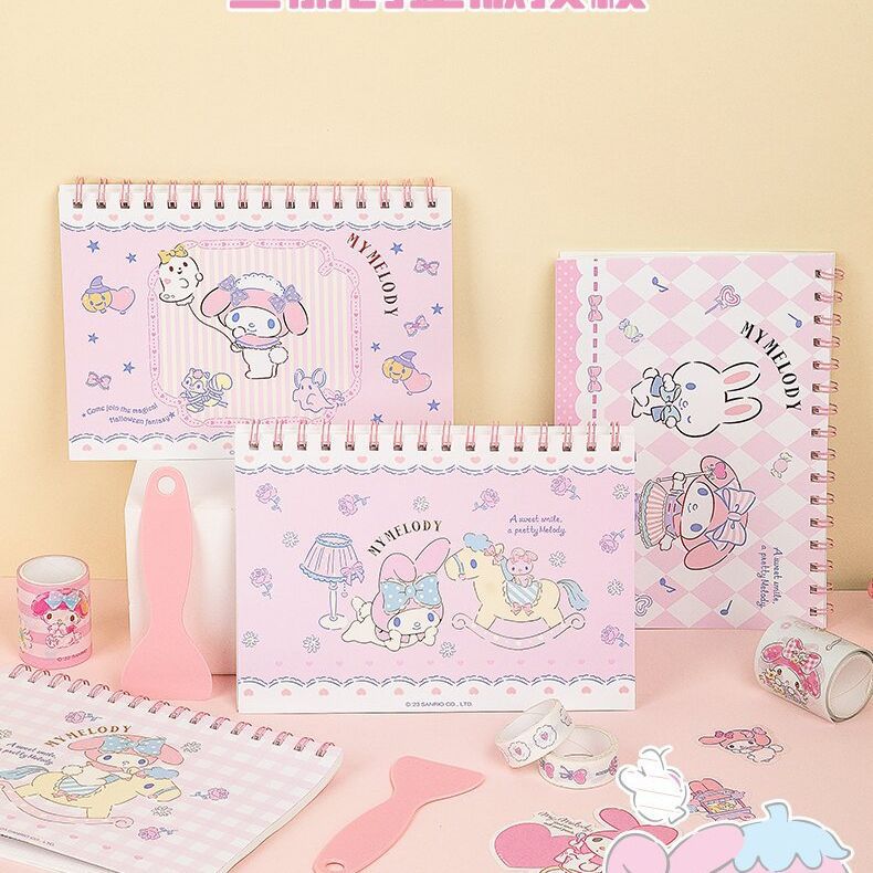 广博kt81164新款三丽鸥美乐蒂a5离型本高颜值少女书写本笔记本