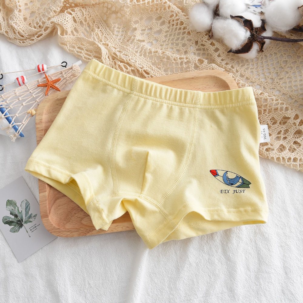 etx儿童a类纯棉男童内裤中大童内裤平角儿童纯棉男童内裤平角裤