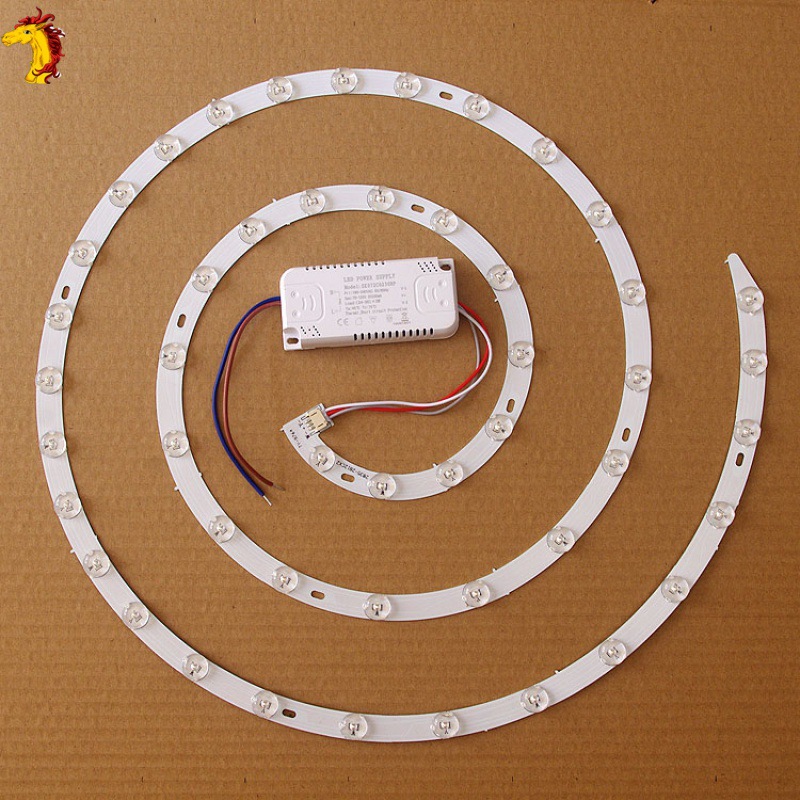led吸顶灯灯片吊扇灯led圆形改造灯板变片灯盘灯芯家用吸磁光源