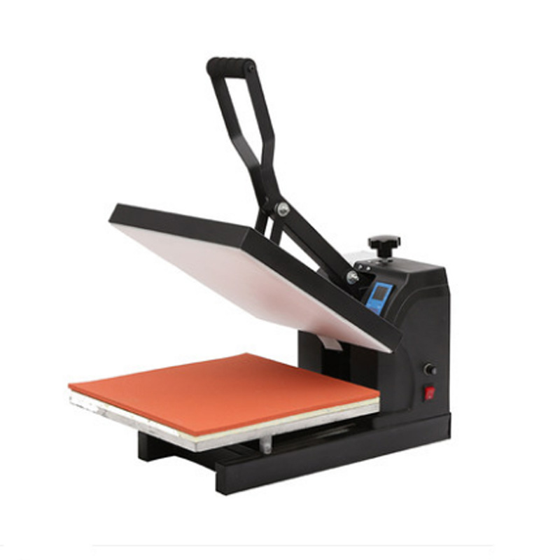 High-Pressure Plate Printing Machine T-shirt Thermoprinting Machine Thermal Transfer Printing Machine 38*38 Heat Press Direct Pressure Hot Stamping Machine DIY
