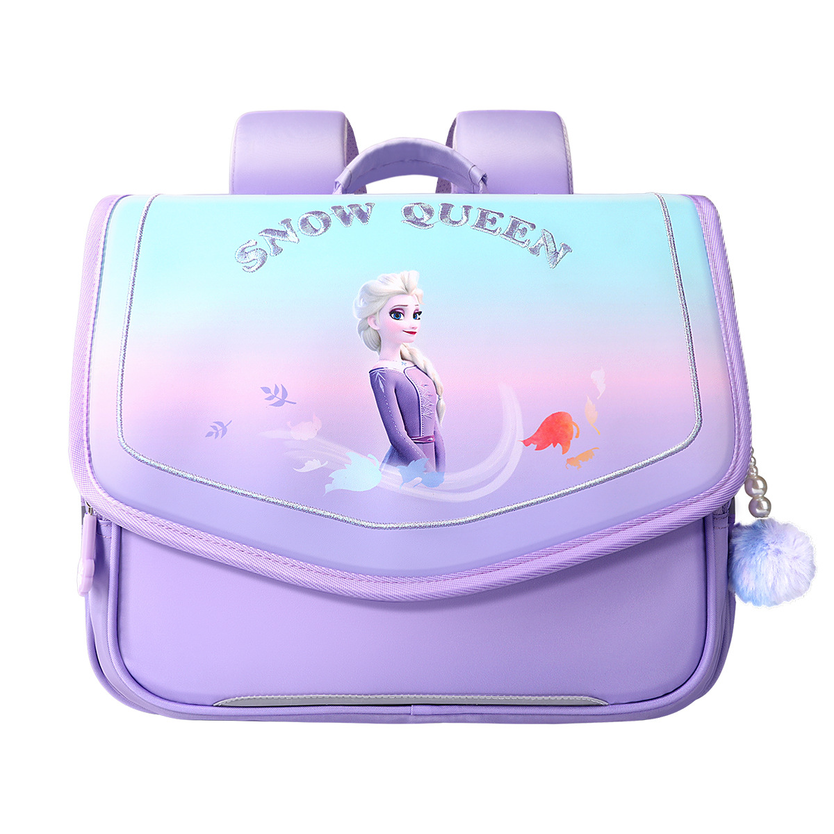 Fp8627 Disney Frozen Children's Schoolbag Gradient Color Breathable Primary School Student Girls' Backpack