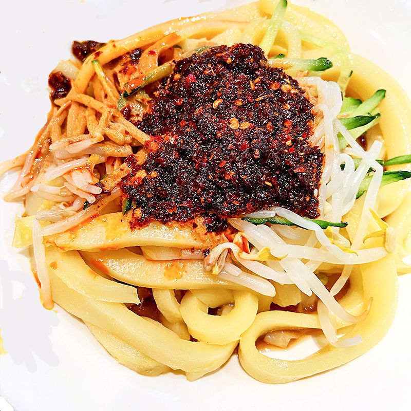 兰州再回首酿皮 凉皮 面皮高担水洗零食素食袋装即食甘肃特产小吃