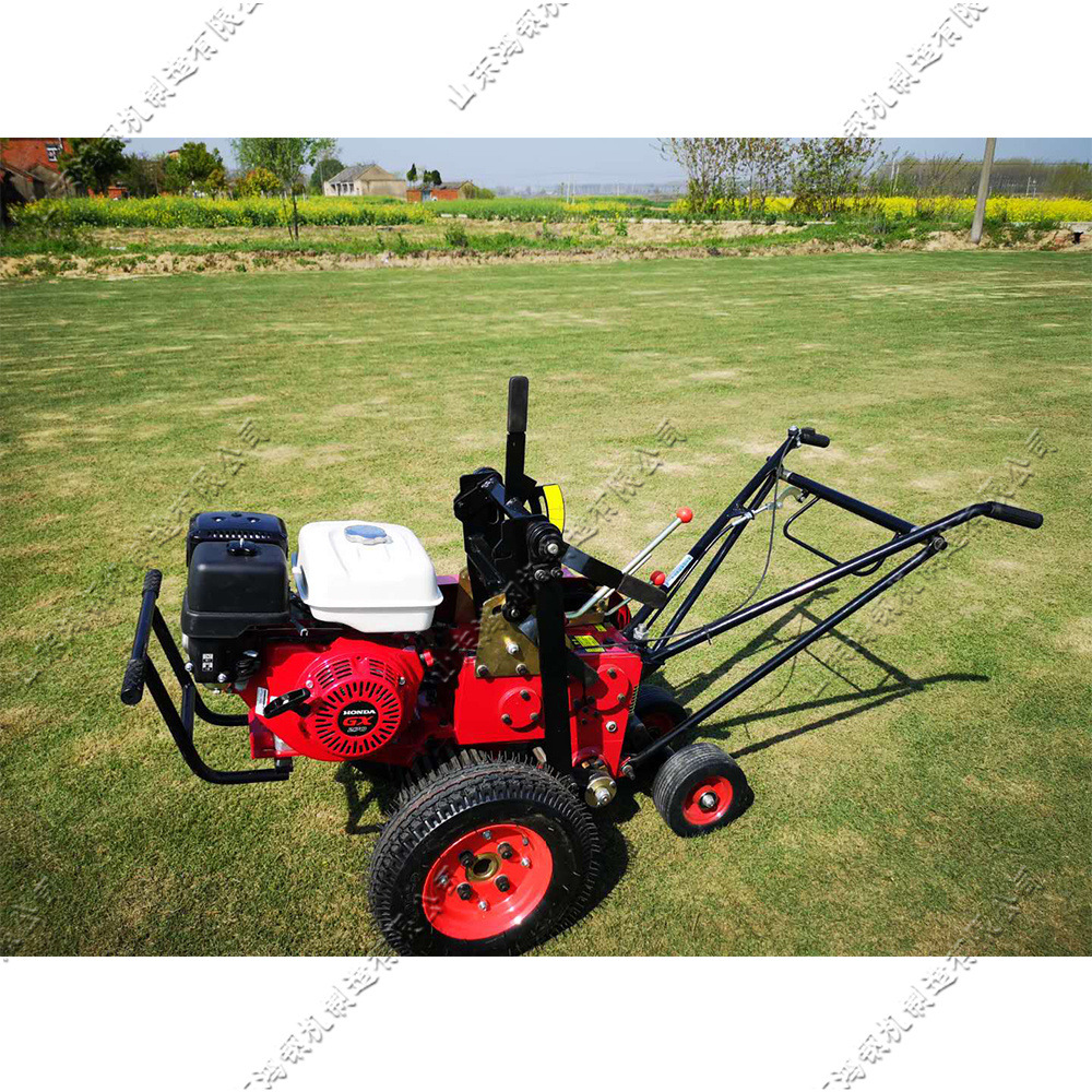 马尼拉草起草机 百慕大草坪切块分割机 手推式人造草皮移植机