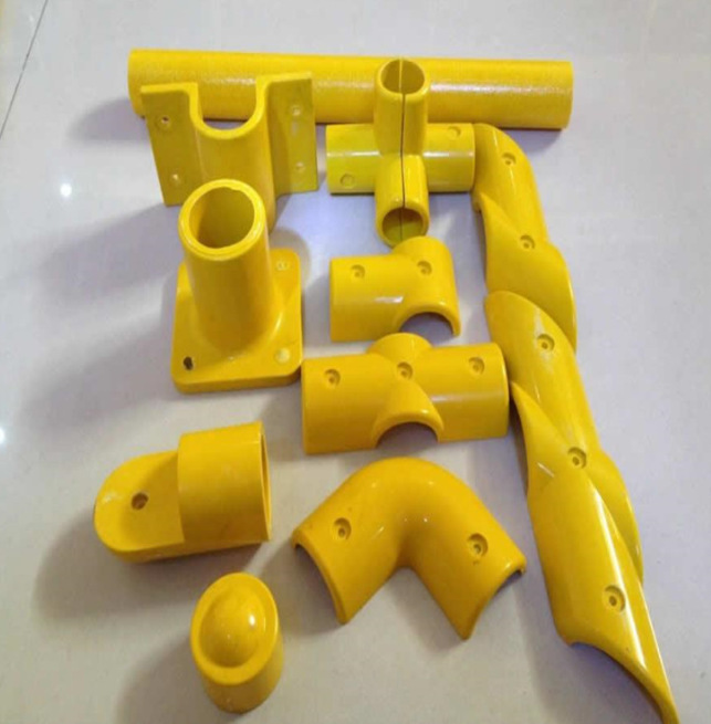 玻璃钢配件 配件围栏接头三通四通底座 玻璃钢护栏玻璃钢圆管配件