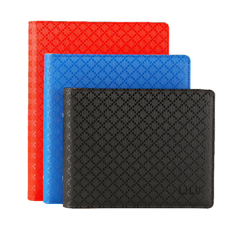 活页名片夹女卡本卡册收藏册专辑小卡收纳册会员卡卡片收集册