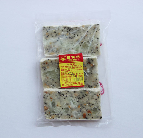 白切糕梅州客家特产传统糕点心糯米糕手工切糕