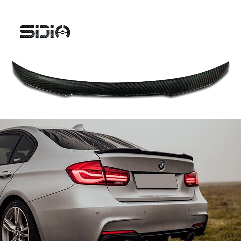 适用于13款宝马4系两门f32cs款碳纤维尾翼扰流板出口品质