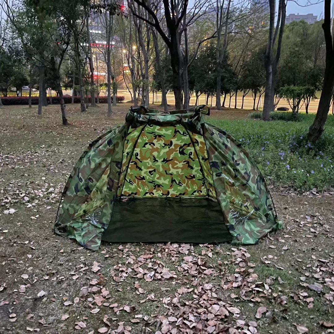 钓鱼比赛多功能搭建型休闲保暖冬钓沙滩遮阳防水防晒迷彩狩猎帐篷
