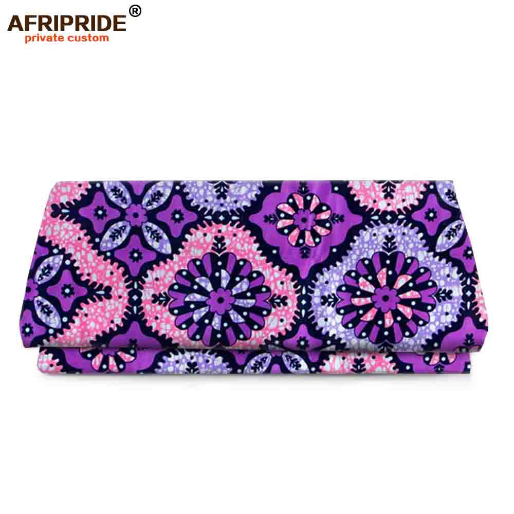 Foreign Trade Africa Ethnic Clothes Style Printing and Dyeing Real Cerecloth Cotton Printed Fabric Afripride Wax 351