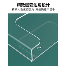 亚克力资料架收纳盒a4挂墙宣传册展示架A5海报传单陈列架展示盒