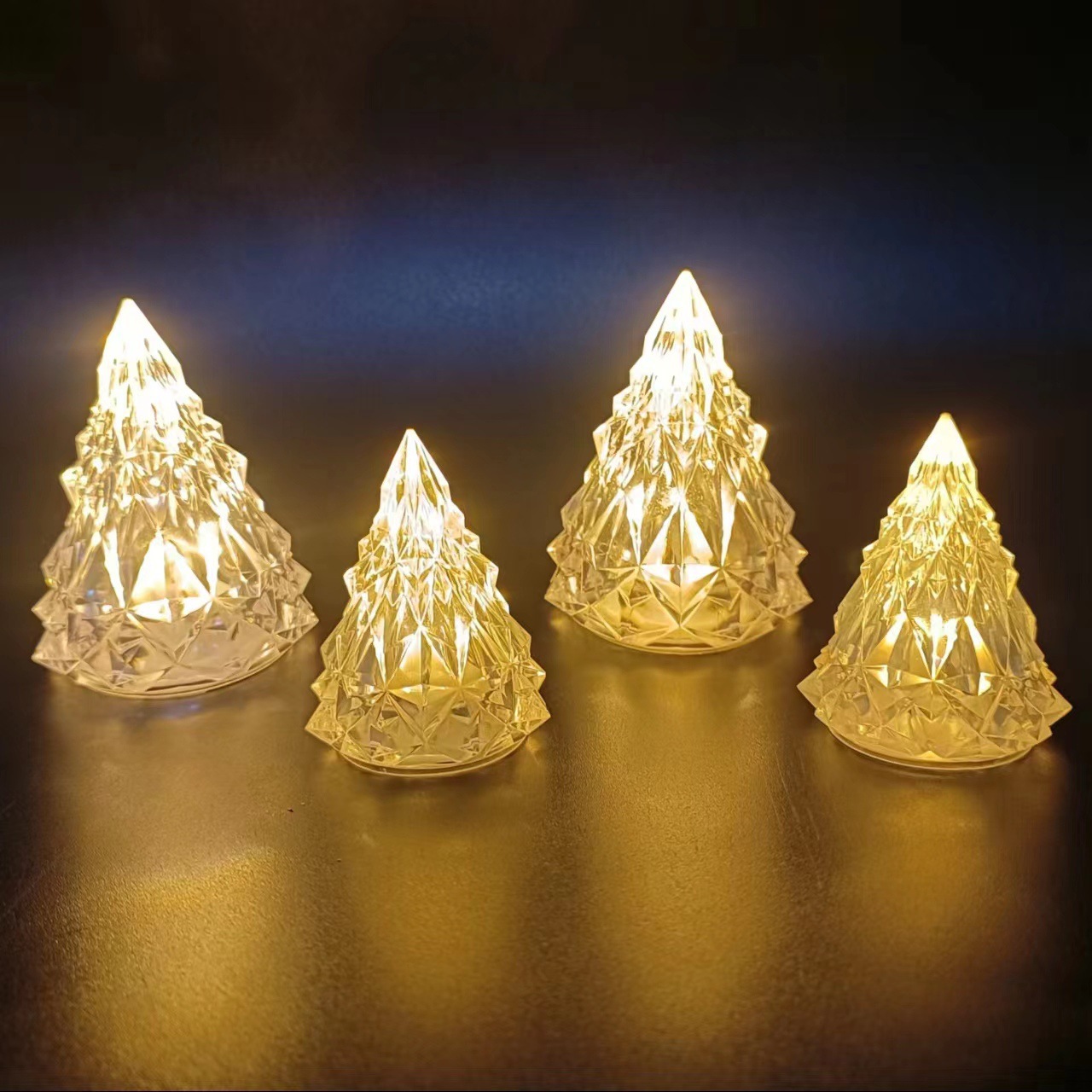 Electronic Candle LED Electronic Candle Light Diamond Crystal Iceberg Lamp