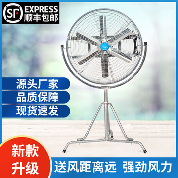 新款强风扬谷风扇大风量工业工厂通用落地风扇农用排风机车间换气