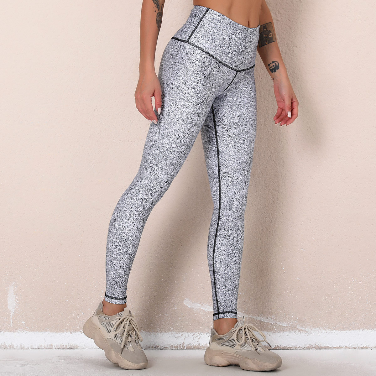 Fashion high waist slim legging NSNS46437