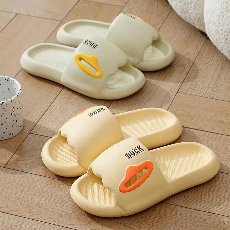 网红2022鸭子拖鞋女夏可爱卡通室内外穿防滑踩屎感厚底凉拖鞋清仓