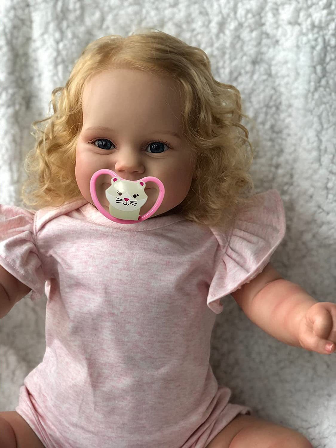 50厘米全胶可入水仿真婴儿洋娃娃maddie 跨境电商货源 一件代