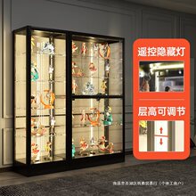 手办乐高展示柜家用展柜玻璃柜奖品模型陈列柜展示架玩具柜子酒柜