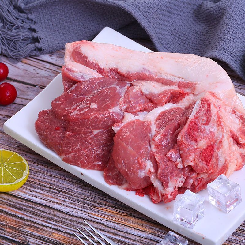 现杀后腿肉无骨批发猪肉鲜肉新鲜肉食类肉类猪肉批发前腿肉生猪肉