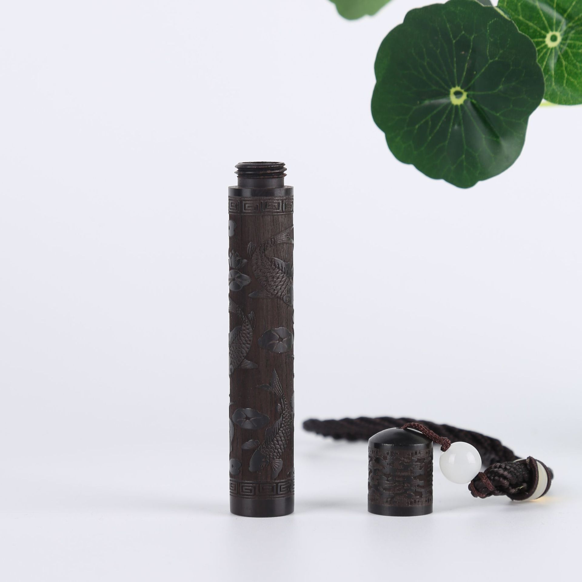 电子打火机usb充电抖音同款檀木火折子防风创意个性吹一吹打火机