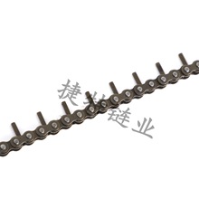 工业传动滚子单排链条链扣04C 25H 2分直耳尖齿带附件可非标