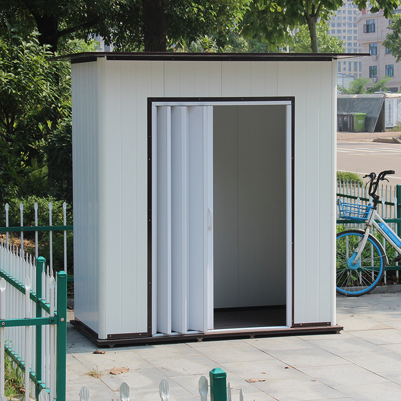 户外花园储物工具房庭院组装杂物间简易收纳活动室外组合移动房子