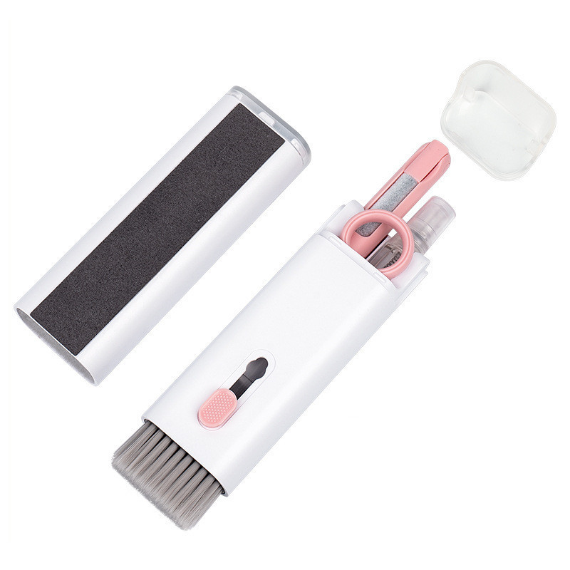 New 7-in-1 Portable Earphone Cleaning Pen Multifunctional Computer Keyboard Cleaning Dust Removal Utility Brushes