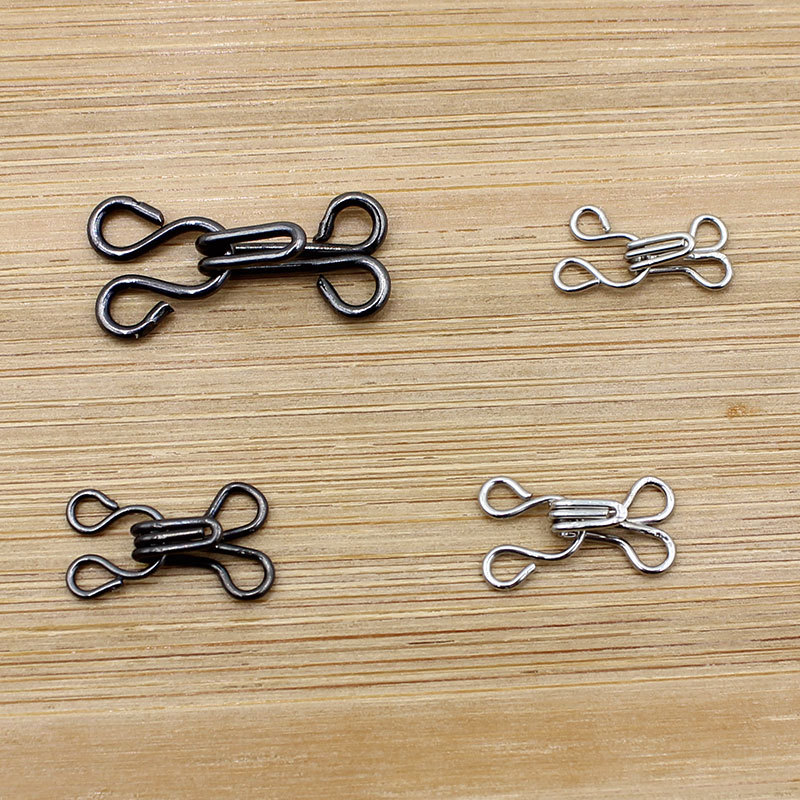 金属大号小号风纪扣大衣衬衫隐形暗扣子母扣搭扣中山军装领钩纽扣