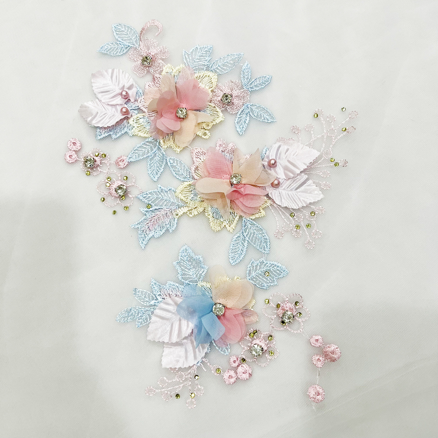 绣花刺绣珠子绣