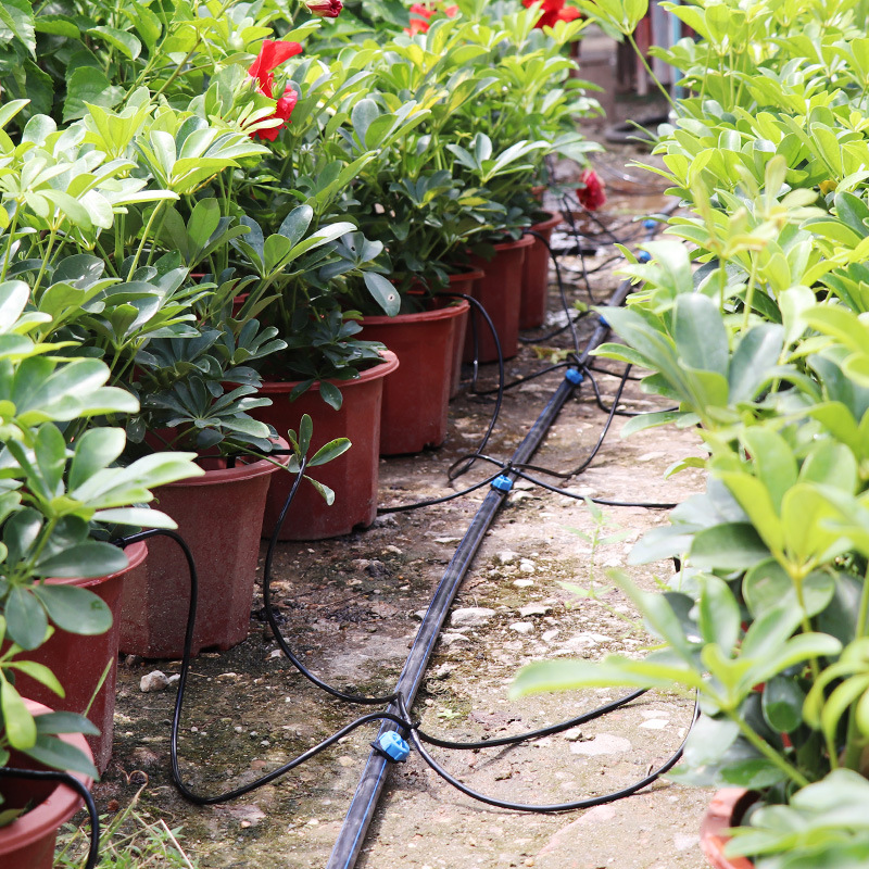 滴灌设备果园滴箭套装系统自动浇花器盆栽花卉滴灌滴头8l稳流器