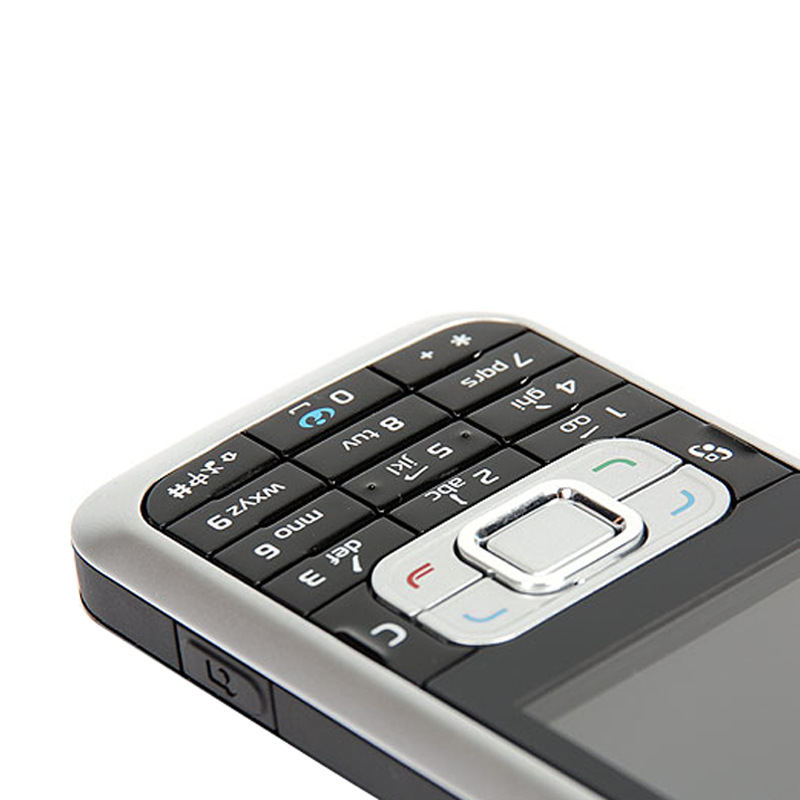 适用于诺基亚6120c wcdma 联通3g 双摄像原装机直板按键老人手机