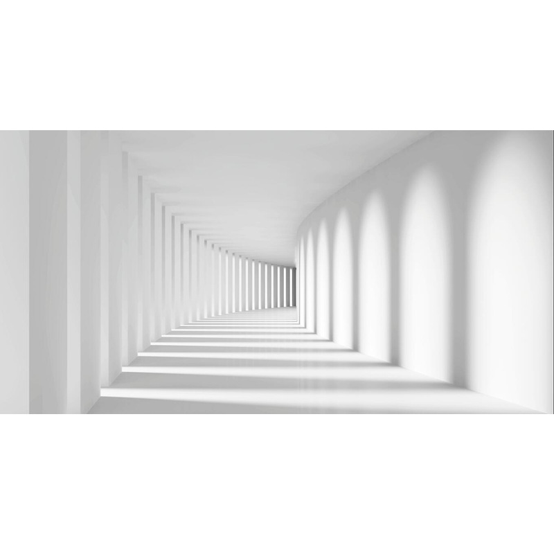 3d简约电视背景墙壁纸家用视觉延伸立体空间沙发墙纸墙布客厅壁布