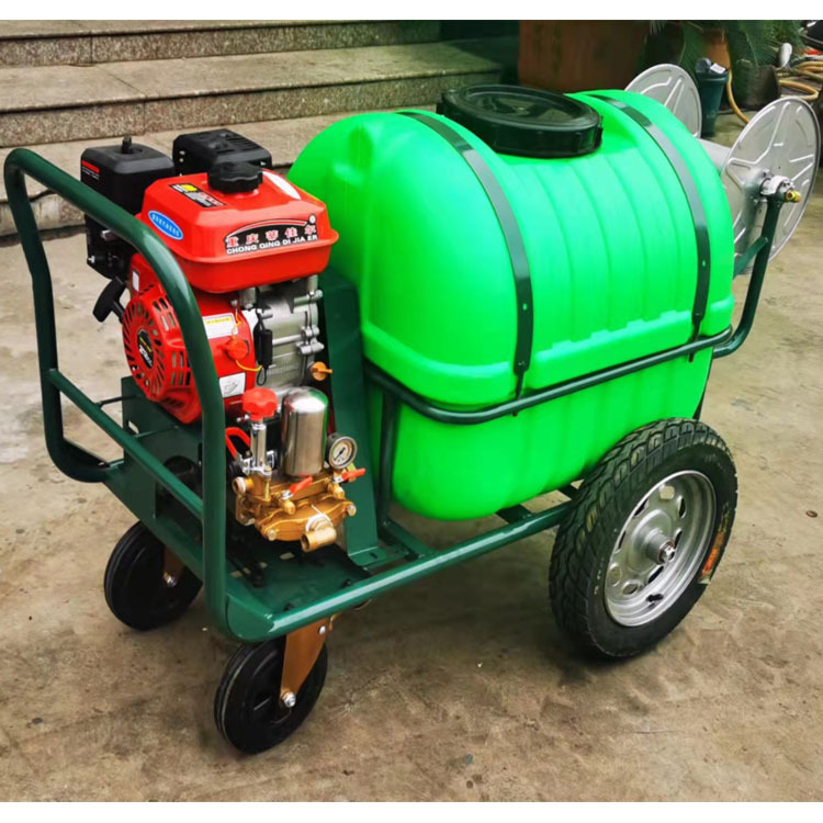 小区街道绿化喷药机公园高树除尘喷雾机启泰农用手推汽油打药机
