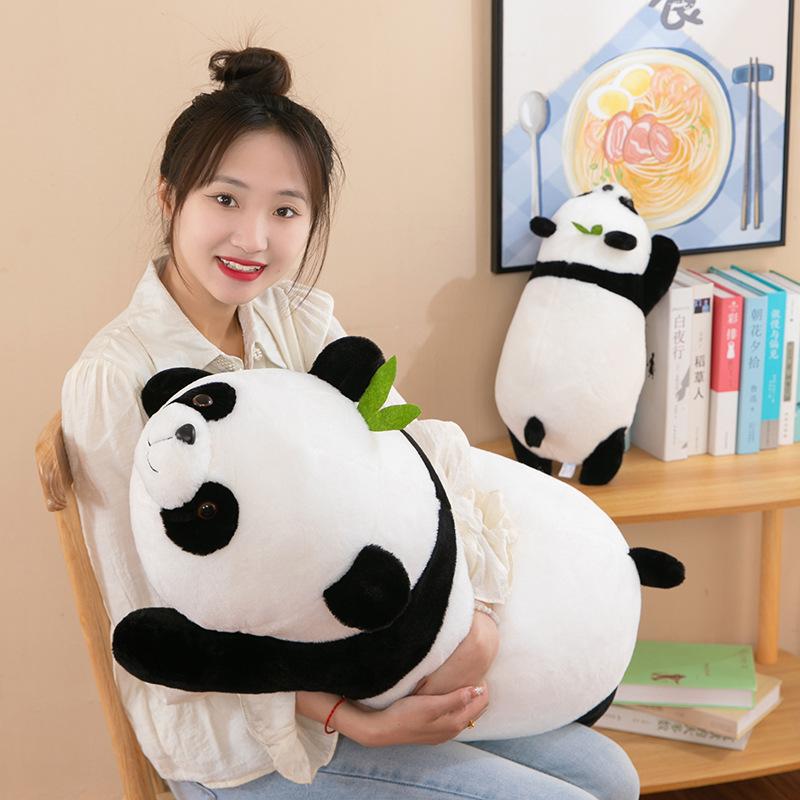 Internet Celebrity Giant Panda Pillow Doll Plush Toys Simulation Doll Cute Ragdoll Present to Girl Birthday Gift for Boy