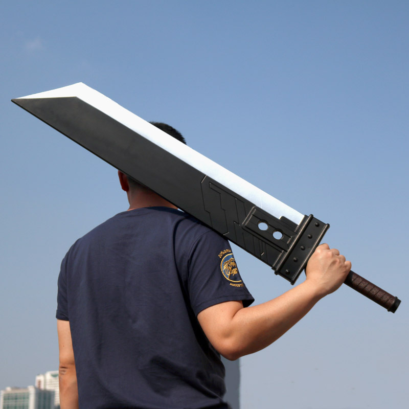 pu刀剑 最终幻想 克劳德 扎克斯毁灭之剑 动漫武器模型批发-阿里巴巴