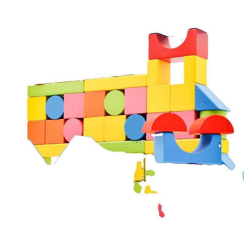 幼儿园大班益智类玩具立方体教具室内建构区辅助材料桌面方块积木