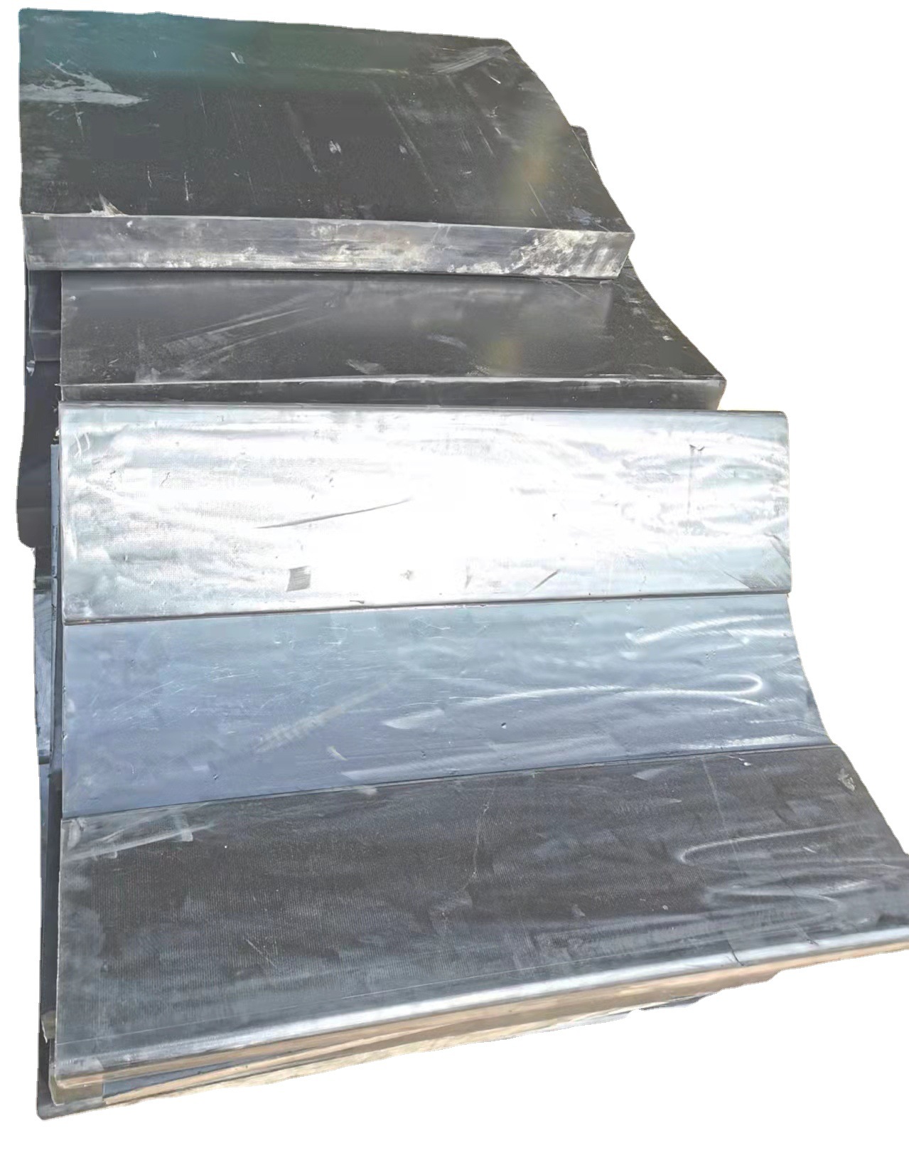 厂家批发钢卷橡胶垫鞍座 金属卷材v型橡胶垫片 钢卷橡胶垫板