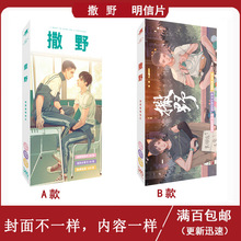 耽美漫画 撒野明信片340张/盒 动漫明信片卡片贴纸 批发满百包邮