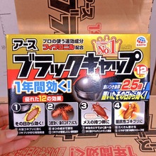 日本进口蟑螂小黑屋蟑螂屋安全灭蟑螂无味家用除小强小黑屋12枚