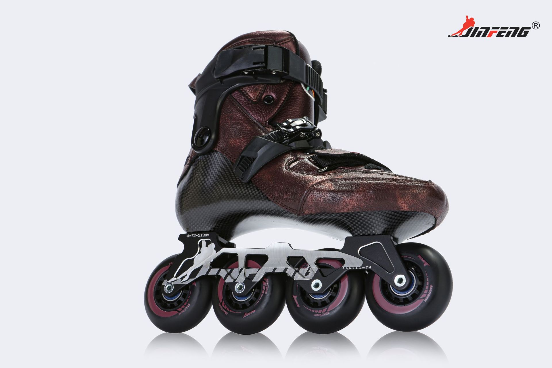 金峰gt8高端花样轮滑鞋 少儿平花鞋 俱乐部培训轮滑鞋 溜冰鞋