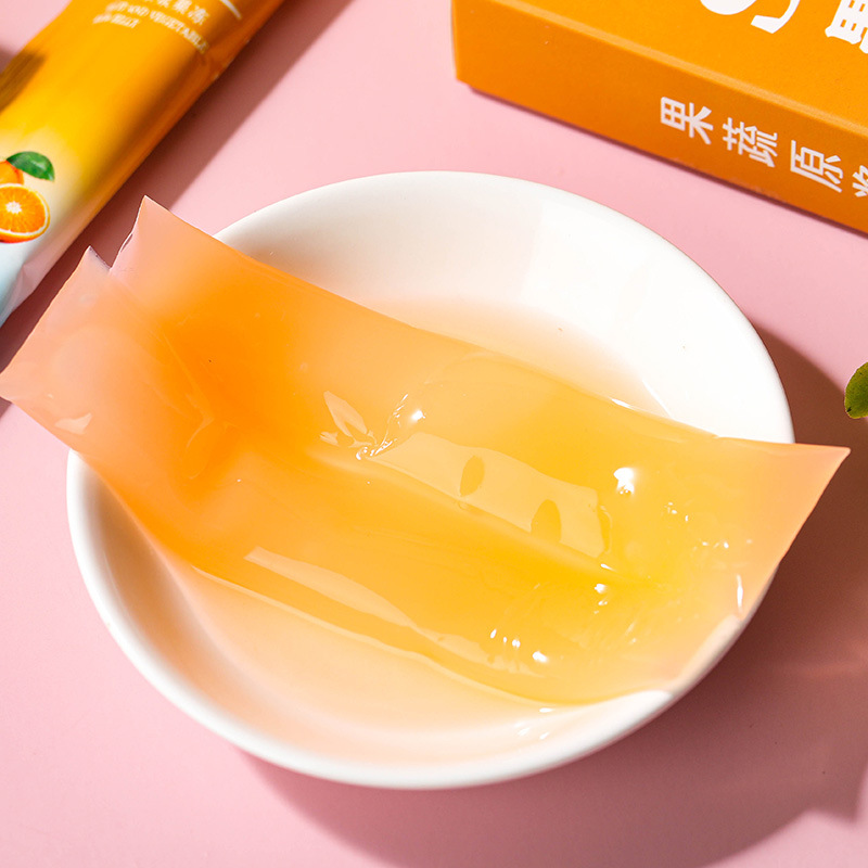 源头厂家 soso果冻果蔬原浆酵素果冻网红零食一件代发批发