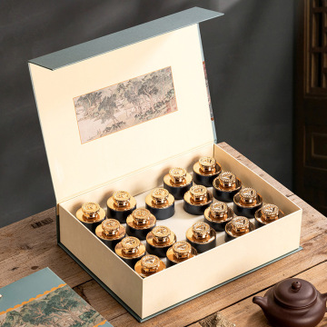 金骏眉小罐茶礼盒空盒红茶绿茶茶叶罐小罐空罐信阳毛尖包装盒批发