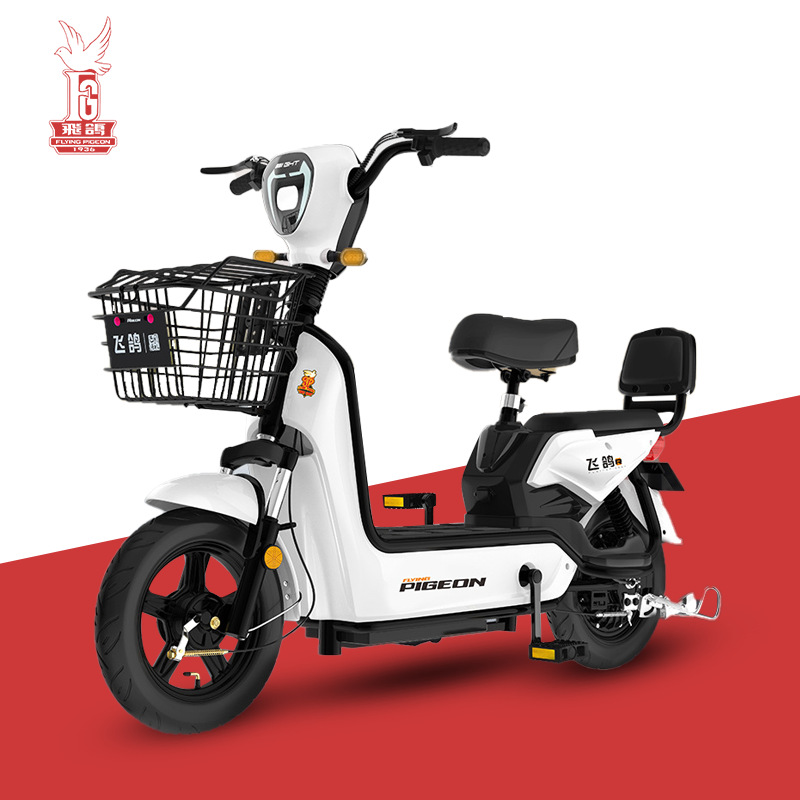 飞鸽新国标电动车厂家直销48v伏电瓶车两轮电动自行车工厂批发价