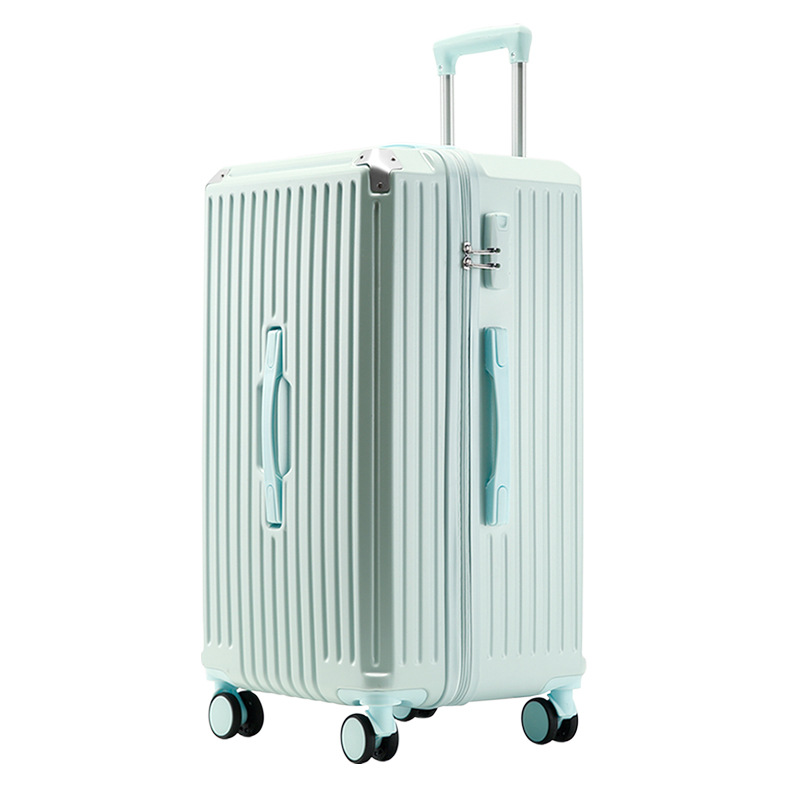 New Multi-Functional Trolley Case Scratch-Resistant Thickened and Large-Capacity 32 Luggage Women's Shock-Absorbing Universal Wheel Password Suitcase