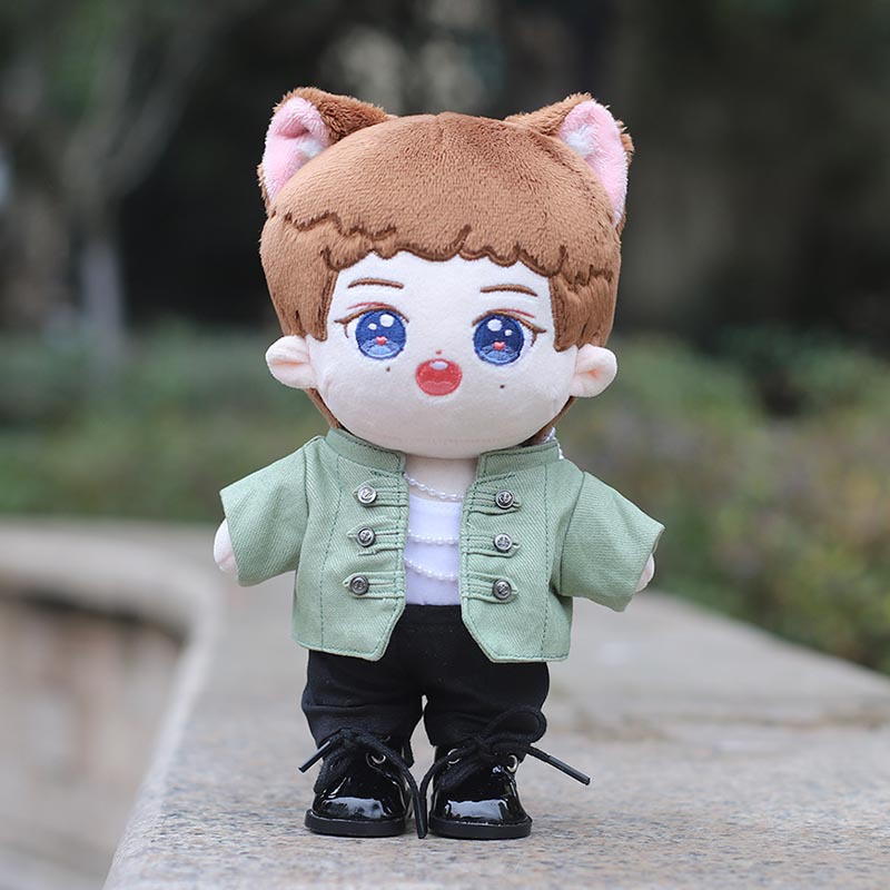 20cm娃衣明星龚俊同款棉花娃娃衣服玩偶公仔西装同款衣服15cm娃衣